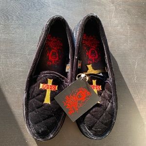 Ozzy Osborne x DVS Velvet Oxford Slippers